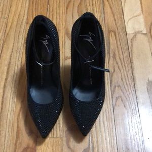 Black sequin Giuseppe Zanotti